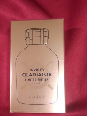 Invicta Gladiator Limited Edition Cologne 3.4 Fl Oz 100ml—  Gold